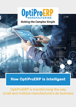 How OptiProERP is <br>Intelligent