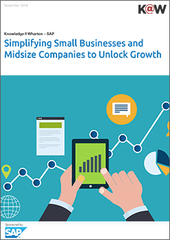 Simplifying Small Businesses and Midsize Companies to Unlock Growth