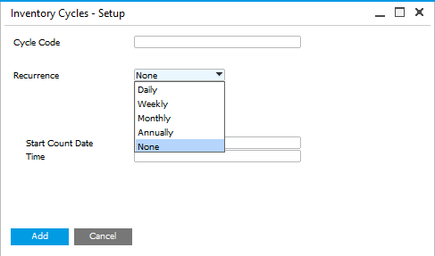 How often do you need to count?