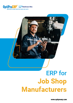 ERP for
Job Shop Manufacturers