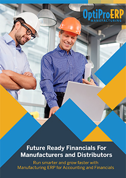 Future Ready Financials For Manufacturers