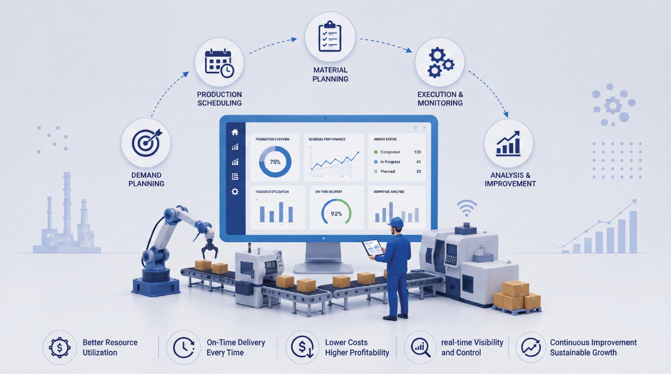 How Production Planning and Control (PPC) Drives Manufacturing Efficiency