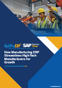 Manufacturing ERP That Empowers High-Tech and Electronics Manufacturers to Excel 