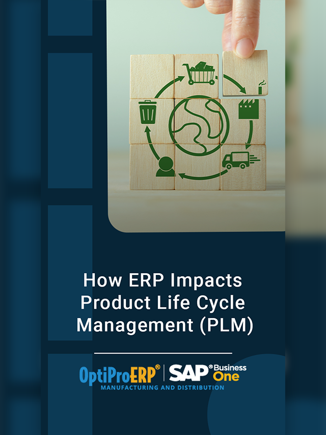 How ERP Impacts Product Life Cycle Management
