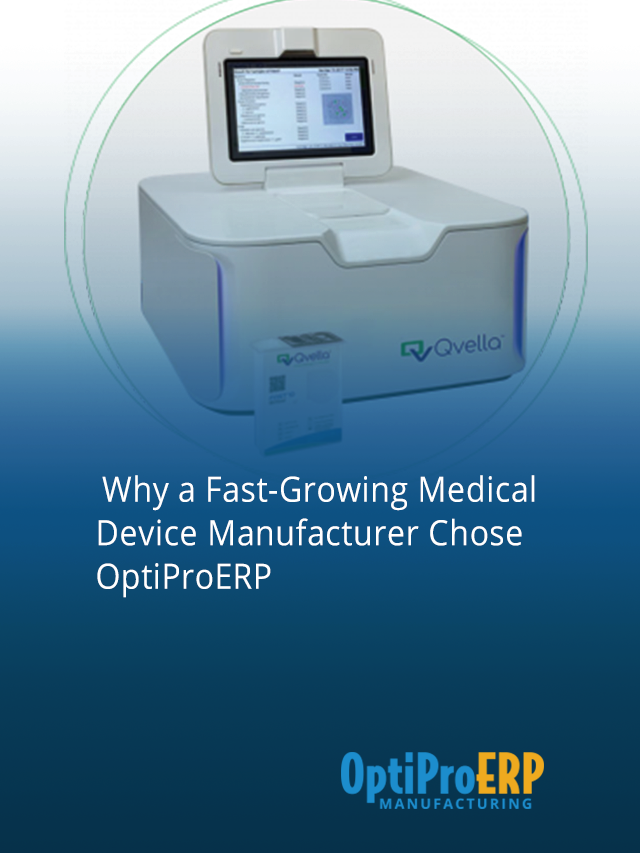 Web Stories - Why a Fast Growing Medical Device Manufacturer Chose OptiProERP
