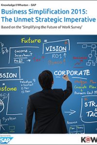 Business Simplification 2015:The Unmet Strategic Imperative