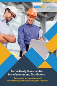 Future Ready Financials For Manufacturers