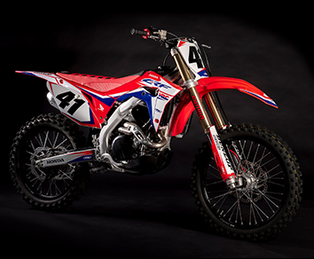 Licensed Motocross Graphics, Accessories and Apparel Maker, Factory Effex, Rides with OptiProERP