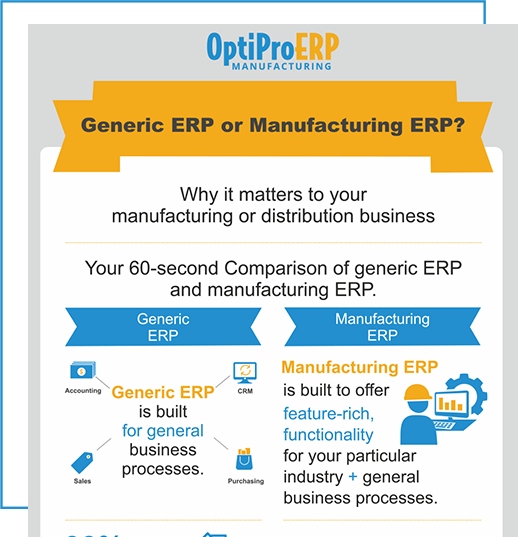 generic Vs. industry specific erp